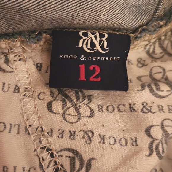 Rock republic cropped jeans - Picture 3 of 4